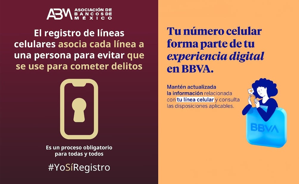 ¿Bloquean tu cuenta de banco si no registras tu celular? Esto responden BBVA, Banamex y Banorte. (Foto: captura de pantalla)