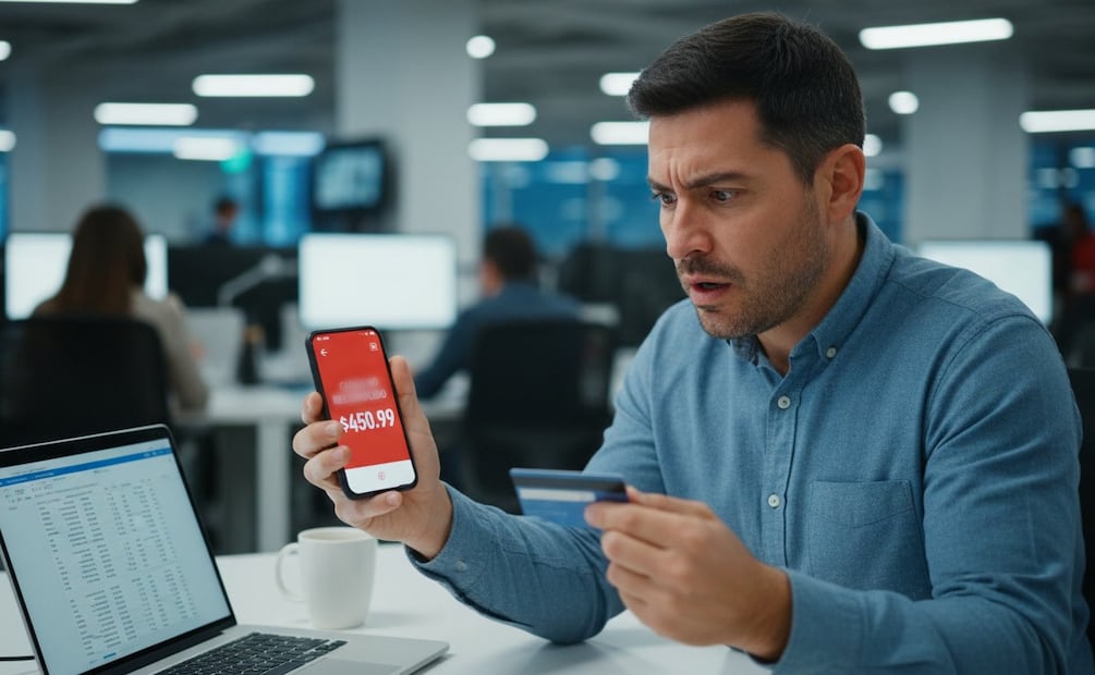 ¿Cargo no reconocido en tu tarjeta? Descubre cómo reclamar y lograr que el banco te devuelva tu dinero. (Foto: Creada con IA)