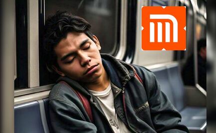 ¿Te duermes en el Metro de CDMX? Descubre cuánto podrías pagar de multa