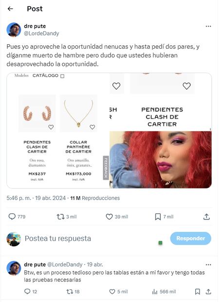¿Qué paso con la historia del joven que compró aretes Cartier en 237 pesos? (Foto: DeDinero)