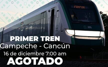 Se agotaron los boletos para el Tren Maya: Así reaccionó la gente en Redes Sociales