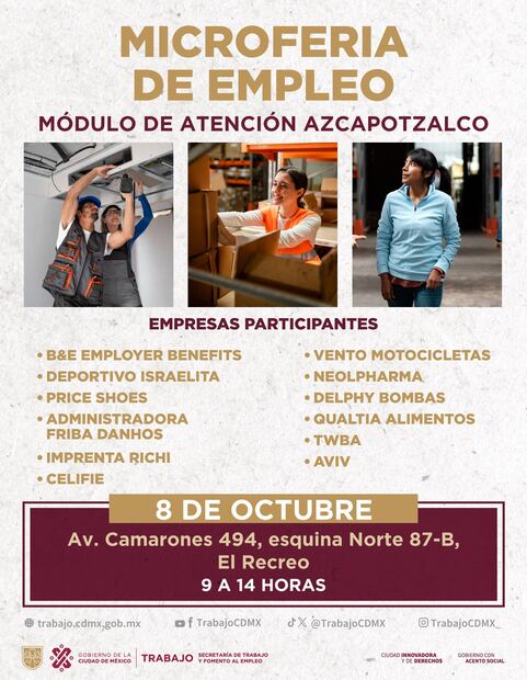 Microferia de Empleo. (Foto: Redes sociales)