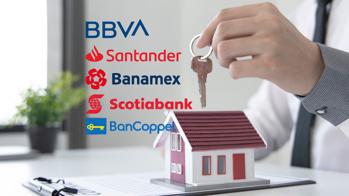 Bancos en México que ofrecen crédito hipotecario (Foto: Canva)