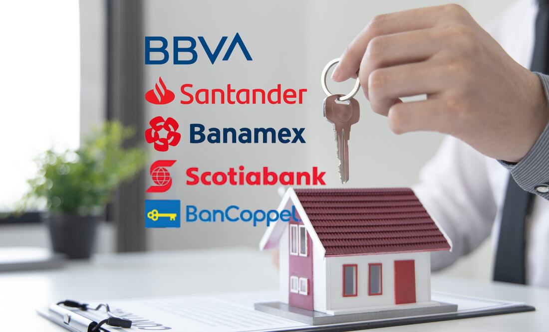 Bancos en México que ofrecen crédito hipotecario (Foto: Canva)
