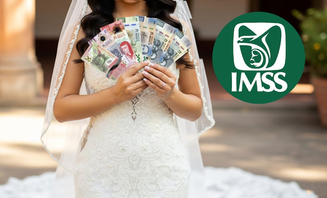 Apoyo económico del IMSS para tu boda en 2025. (Foto: Creada con IA)