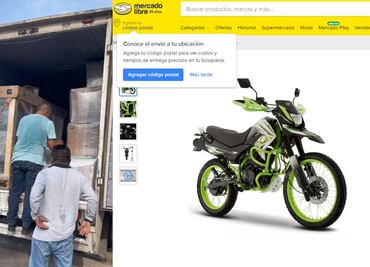 Joven se compra moto Italika en Mercado Libre y lo que le llegó a casa se hizo viral en TikTok