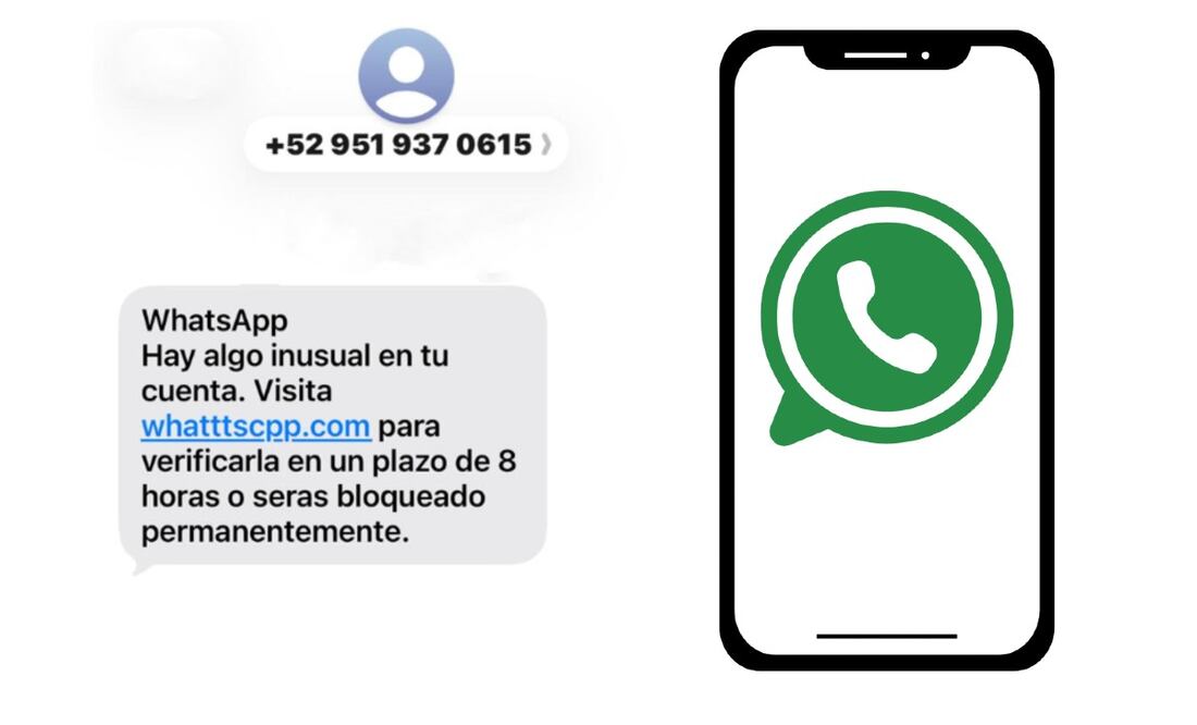 Alerta: fraude en WhatsApp roba datos personales y vacía tus cuentas. (Foto: Captura de pantalla)