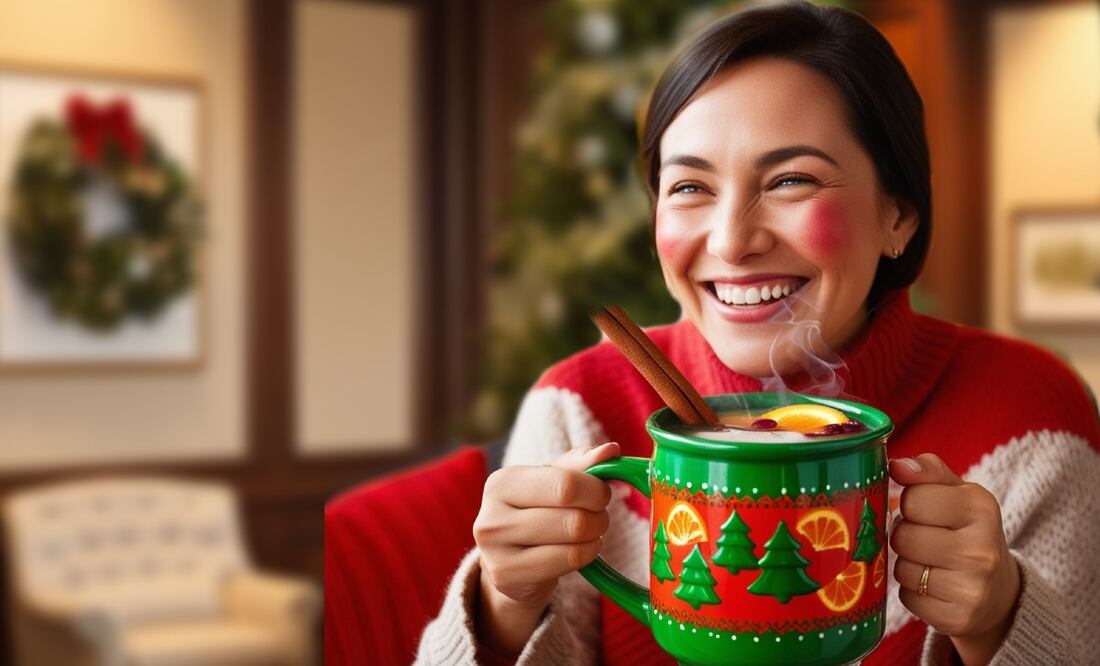 El secreto para disfrutar del Ponche Navideño sin gastar de más: Receta económica y deliciosa. (Foto: Creada con IA)