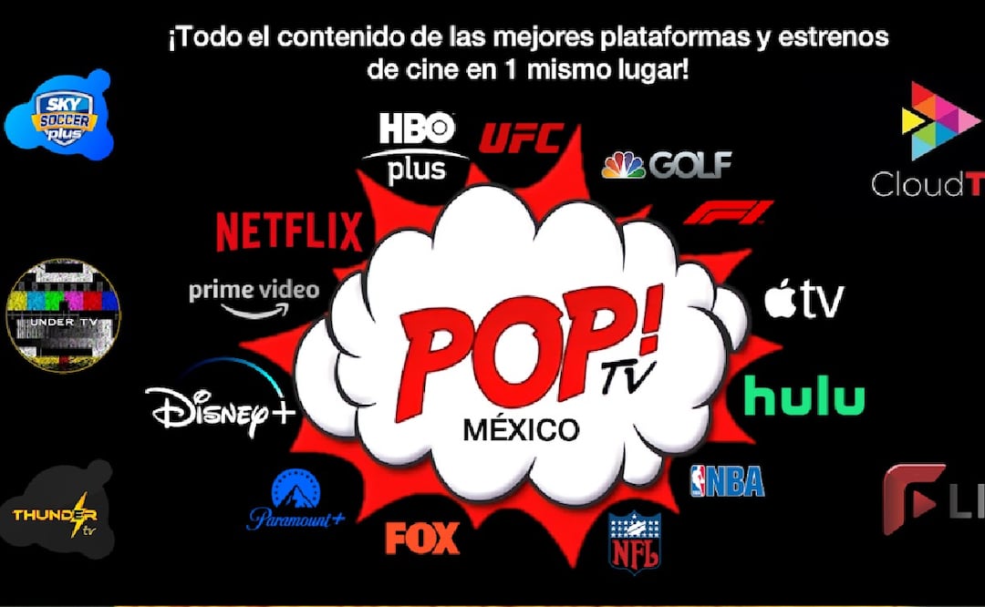 PopTV, servicio que transmite Netflix, HBO y Apple TV; ¿es legal y cuánto cuesta?