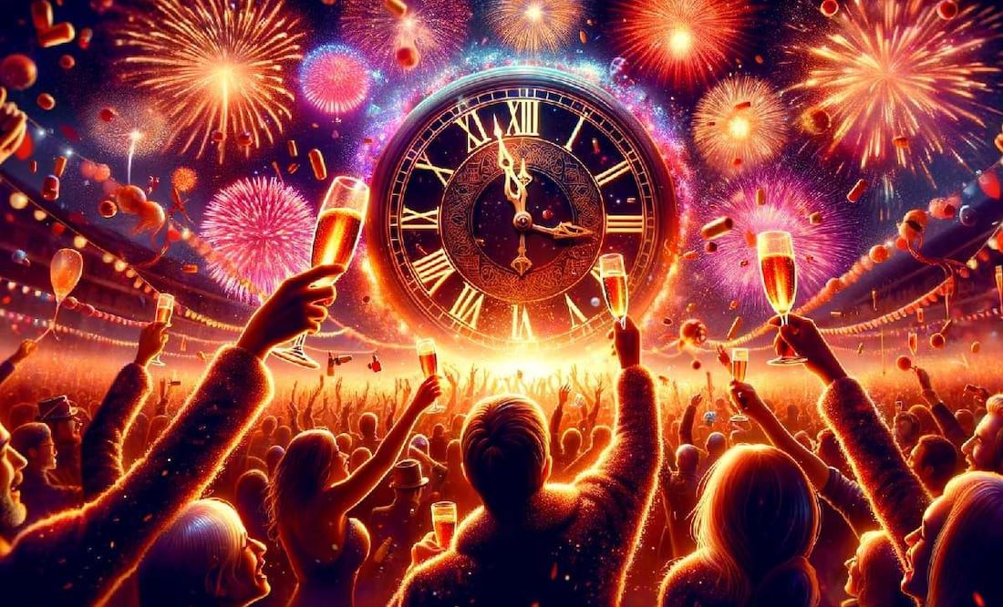 Frases de Año Nuevo 2024 originales para mandar por mensaje o decir en persona. (Foto: DeDinero)