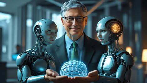 Las 3 carreras que sobrevivirán a la inteligencia artificial, según Bill Gates (la última revivirá)
