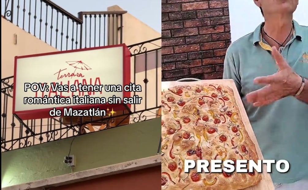 Terraza italiana en Mazatlán: cena romántica desde $200. (Foto: Captura de pantalla)