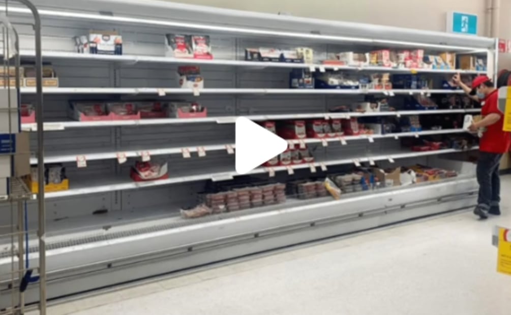 Imágenes virales de Walmart y cambios repentinos para pedir perdón a clientes hispanos (Foto: Captura de pantalla-Tiktok)