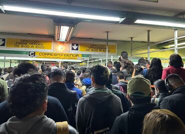 Toma precauciones: Usuarios reportan colapsos en Línea 1,2,3,7 y B del Metro de la CDMX