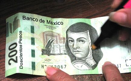 Plumón para checar billetes falsos no sirve: Banco de México lanza alerta 