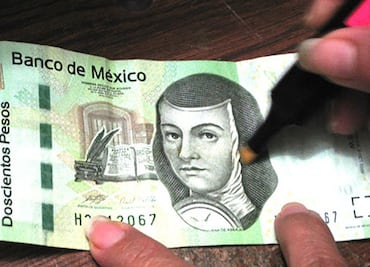 Plumón para checar billetes falsos no sirve: Banco de México lanza alerta