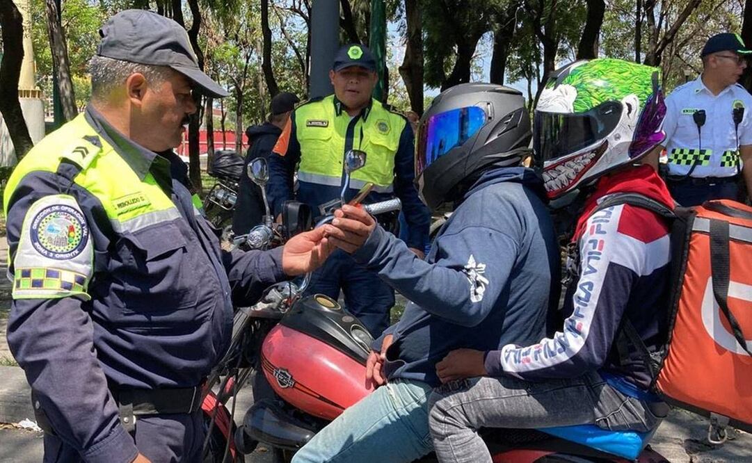 Existen dos entidades principales a nivel mundial que certifican cascos para motocicleta. (Foto: Gaspar Betancourt/EL UNIVERSAL)