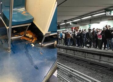 Trenes con retrasos de más de 20 minutos y con vagones vomitados: Así amanece el Metro de la CDMX