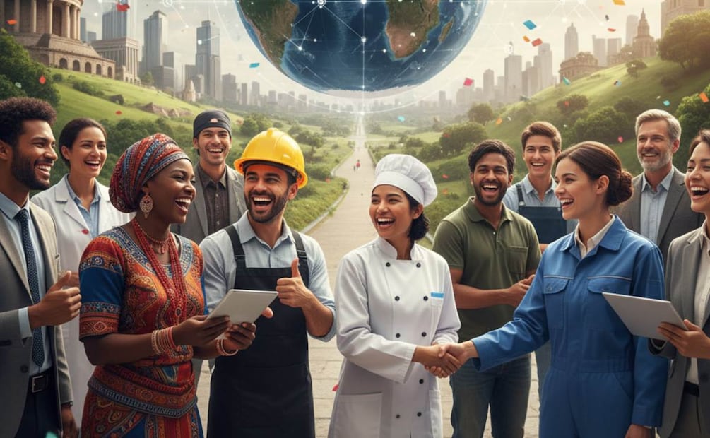 Aguinaldo en México y el mundo: Descubre qué países también lo pagan y cuanto dan. (Foto: Creada con IA)