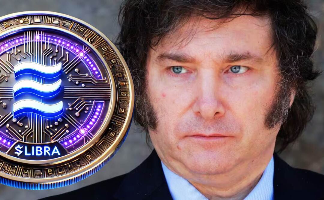 Qué pasó con Javier Milei y la criptomoneda $LIBRA. (Foto: DeDinero)
