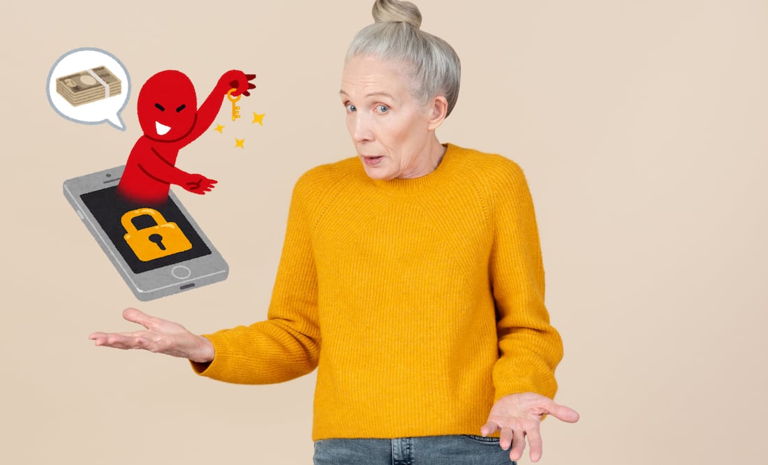 La Unidad de Policía Cibernética de la SSC alerta sobre el aumento de fraudes digitales dirigidos a personas mayores (Foto: Canva)