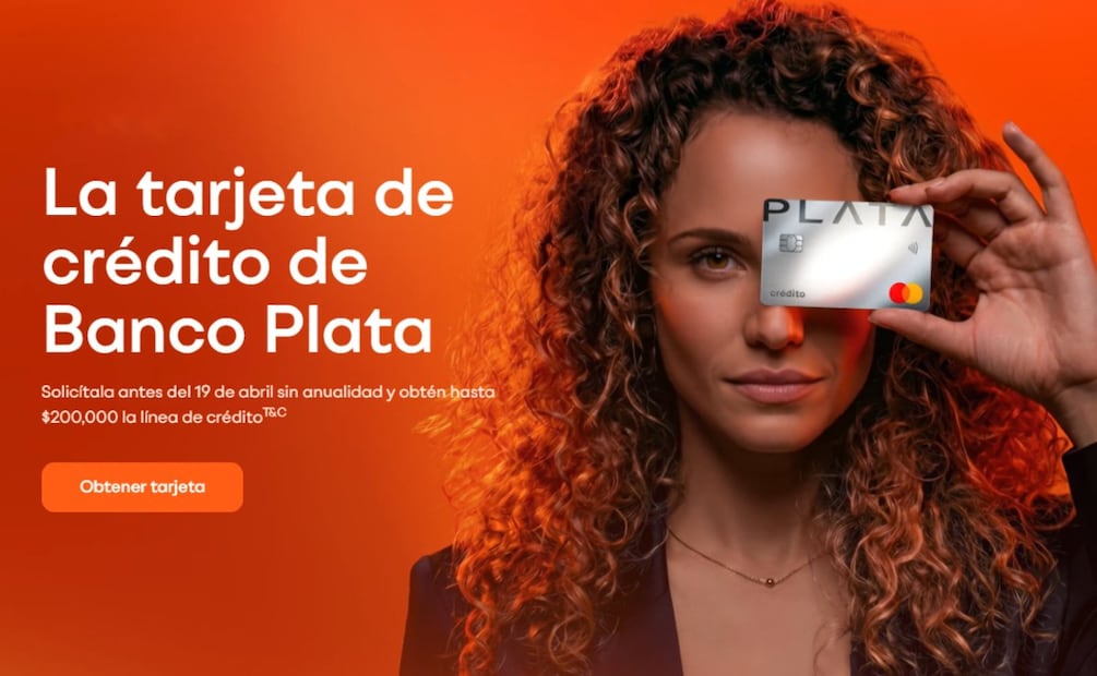 Publicidad tarjeta Plata. (Foto: Captura de pantalla)