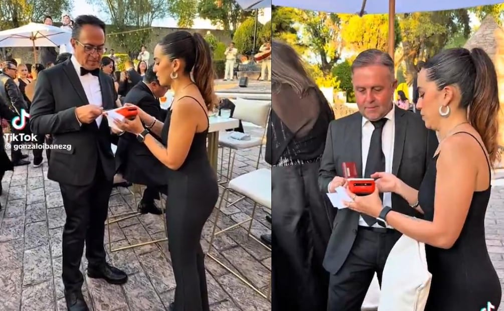 Boda viral: El truco de la terminal bancaria para equipar tu casa que divide opiniones en redes. (Foto: Captura de pantalla)