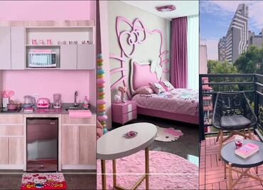TikTok: Este Airbnb de Hello Kitty en CDMX se volvió viral por ser tan cute; ¿cuánto cuesta la noche?