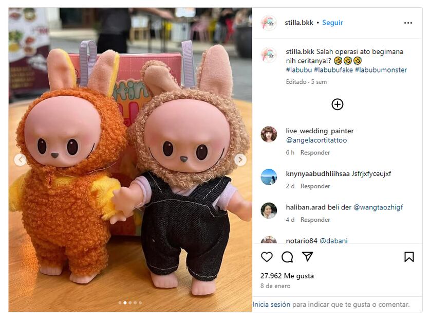 Chabubus vs Labubus (Foto: Instagram)