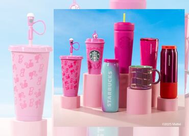 Starbucks México y Barbie se unen para lanzar frappuccino rosa y vaso de edición limitada, ya están en tiendas