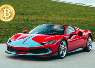 ¿Cuánto bitcoin necesitas para comprar un Ferrari?