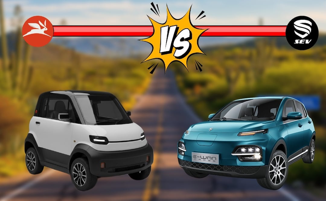 Autos eléctricos en México 2025: comparación de precios entre Olinia y E-WAN Cross. (Foto:DeDinero)