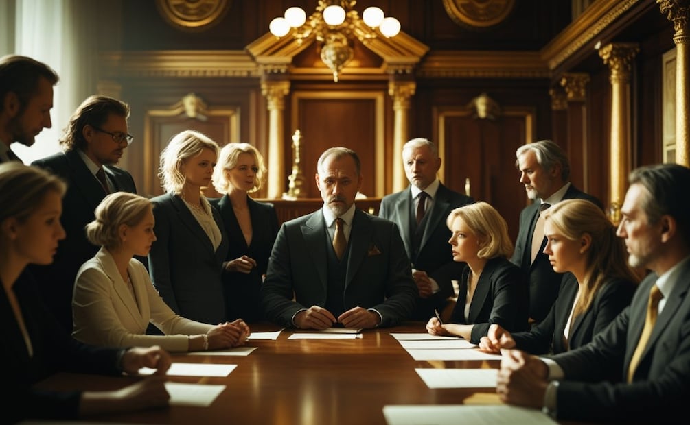 Juicio sucesorio intestamentario. (Foto: Creada con IA)