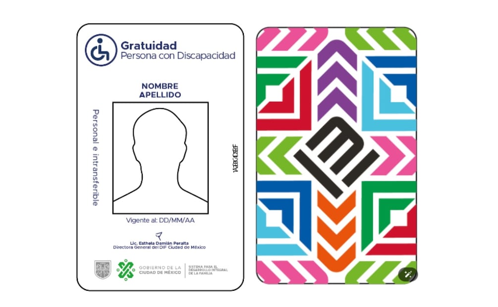 Tarjeta Incluyente de la CDMX para viajar gratis en el Metro y Metrobús. (Foto: Captura de pantalla)