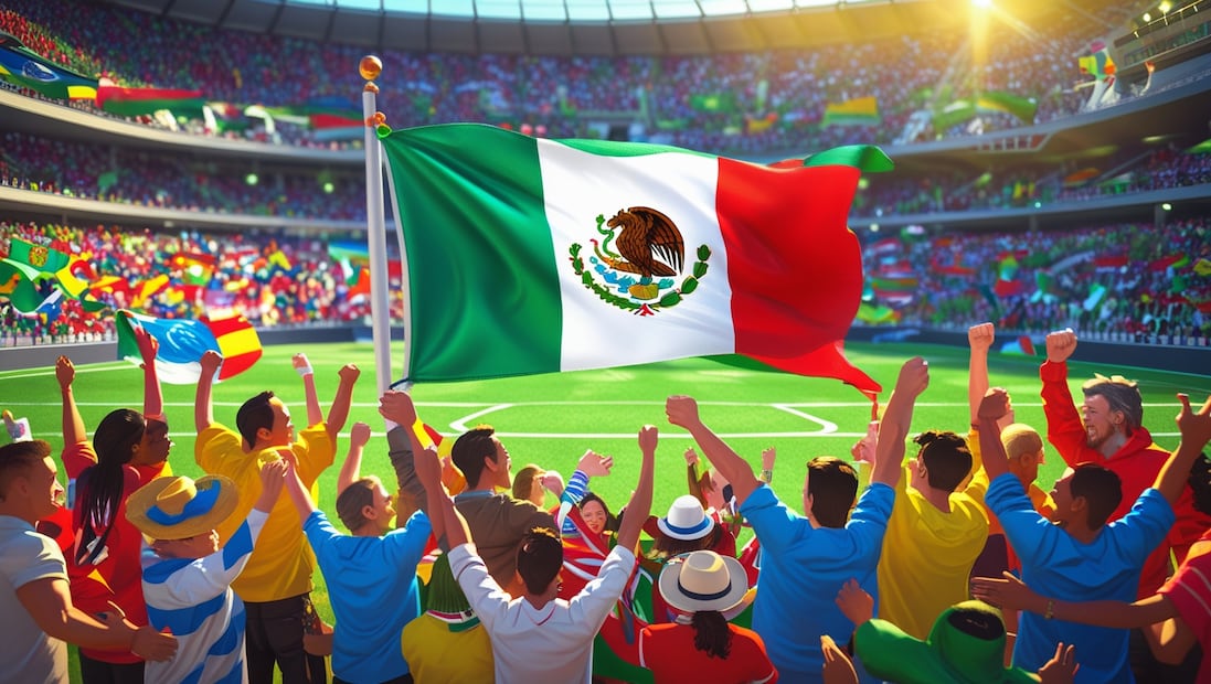 Las monedas conmemorativas del Mundial 2026 en México serán de curso legal y podrían valer más de lo que indica su denominación (Foto: IA)