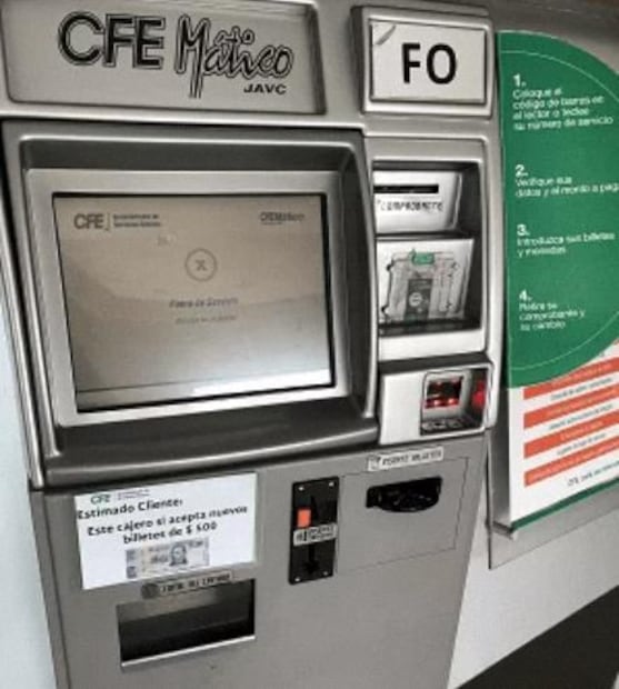 Con los CFEMáticos puedes pagar la luz a cualquier hora. (Foto: CFE)