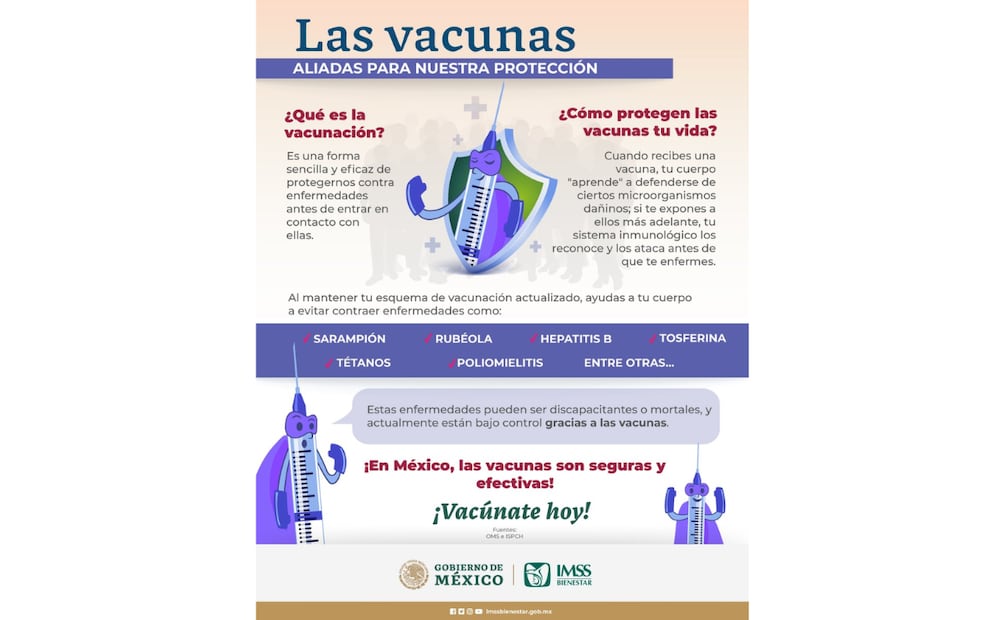 ¿Cuál es la importancia de las campañas de vacunación? (Foto: Captura de pantalla)