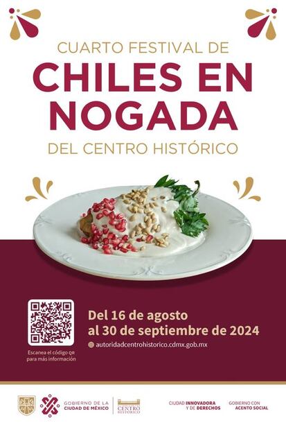 Festival del Chile en Nogada. (Foto: Redes Sociales)