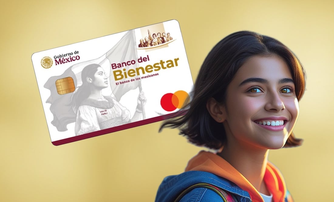 ¿Te llegó la tarjeta del Banco del Bienestar? Descubre cuándo recibirás tu beca. (Foto: Creada con IA)
