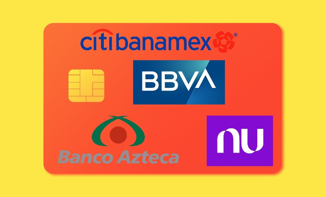 ¿Cuánto quitan las tarjetas de crédito? (Foto: DeDinero y logos de redes sociales)