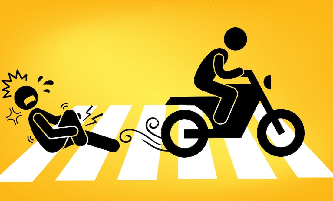 Por circular en ciclovía, el conductor recibirá una multa de más de 2 mil pesos. (Foto: Redes Sociales)