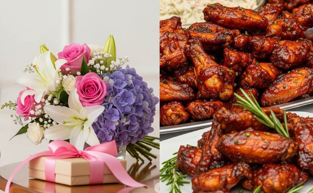 ¿Relamente conviene celebrar el Día de las Alitas o el Día de las Madres? (Foto: Creada con IA)