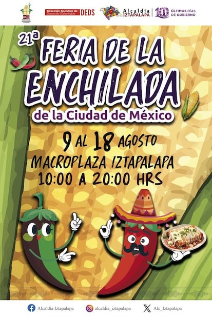 Feria de la Enchilada. (Foto: Redes Sociales)