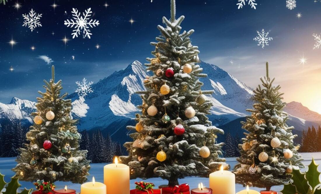 Navidad con estilo y ahorro: Árboles Económicos que encontrarás en Temu. (Foto: Creada con IA)