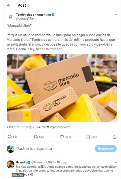 Estrategia viral para nunca pagar envíos en Mercado Libre, ¿una solución o un problema?