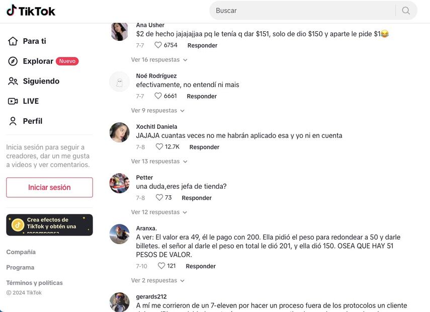 ¿Qué hacen los trabajadores del Oxxo? (Foto: Redes sociales)