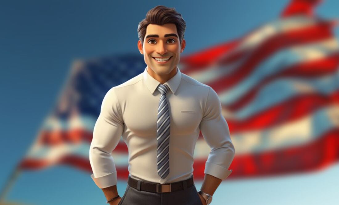 Trabajar en EU siendo extranjero: cómo obtener tu permiso legal hoy. (Foto: Creada con IA)