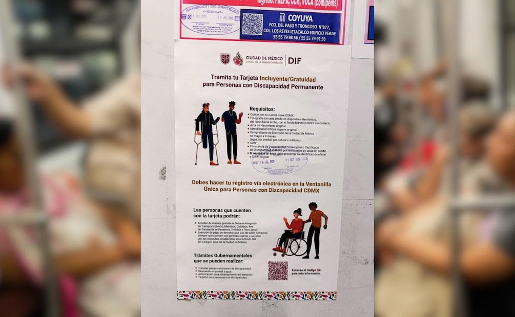 ¿Cómo puedo obtener la tarjeta para entrar gratis al Metro de la Ciudad de México? (Foto: DeDinero)
