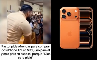 Pastor exige iPhone 17 Pro Max a su iglesia por "orden divina" y desata indignación en redes