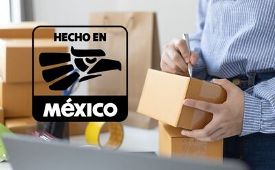 Logo “Hecho en México” gratis en alta calidad. (Foto: DeDinero)